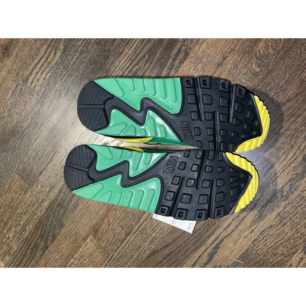 Pre-owned Nike Air Max 90 Flyease Oregon Ducks Low Cut Black/Green Men's US 9 - Picture 12 of 12